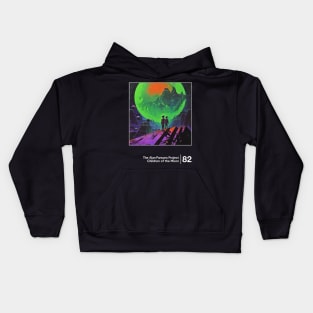 Children of the Moon - Minimalist Graphic Artwork Design Kids Hoodie